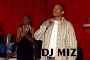 DJ Miz speaks to the crowd